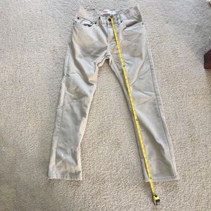 Boys khaki color denim jeans